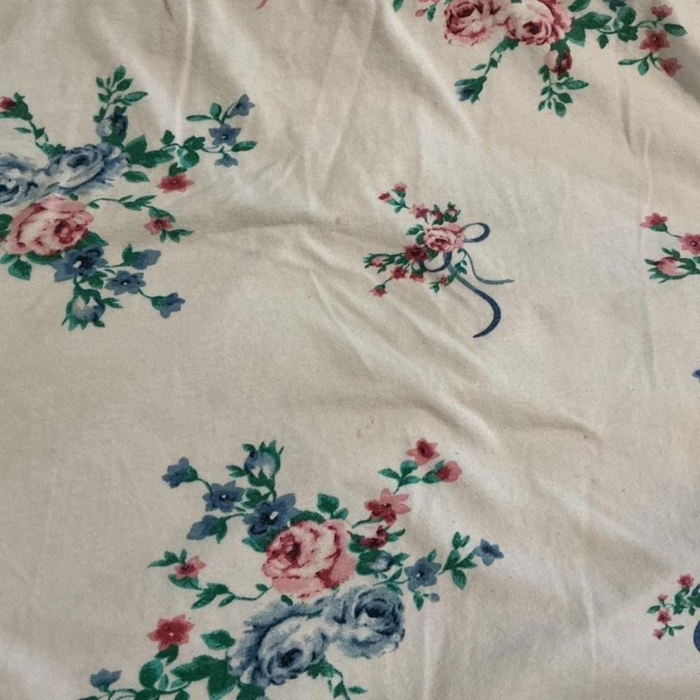 Only Necessities Nightgown Womens 2X White Floral Cotton Lace Pintuck - Picture 7 of 8